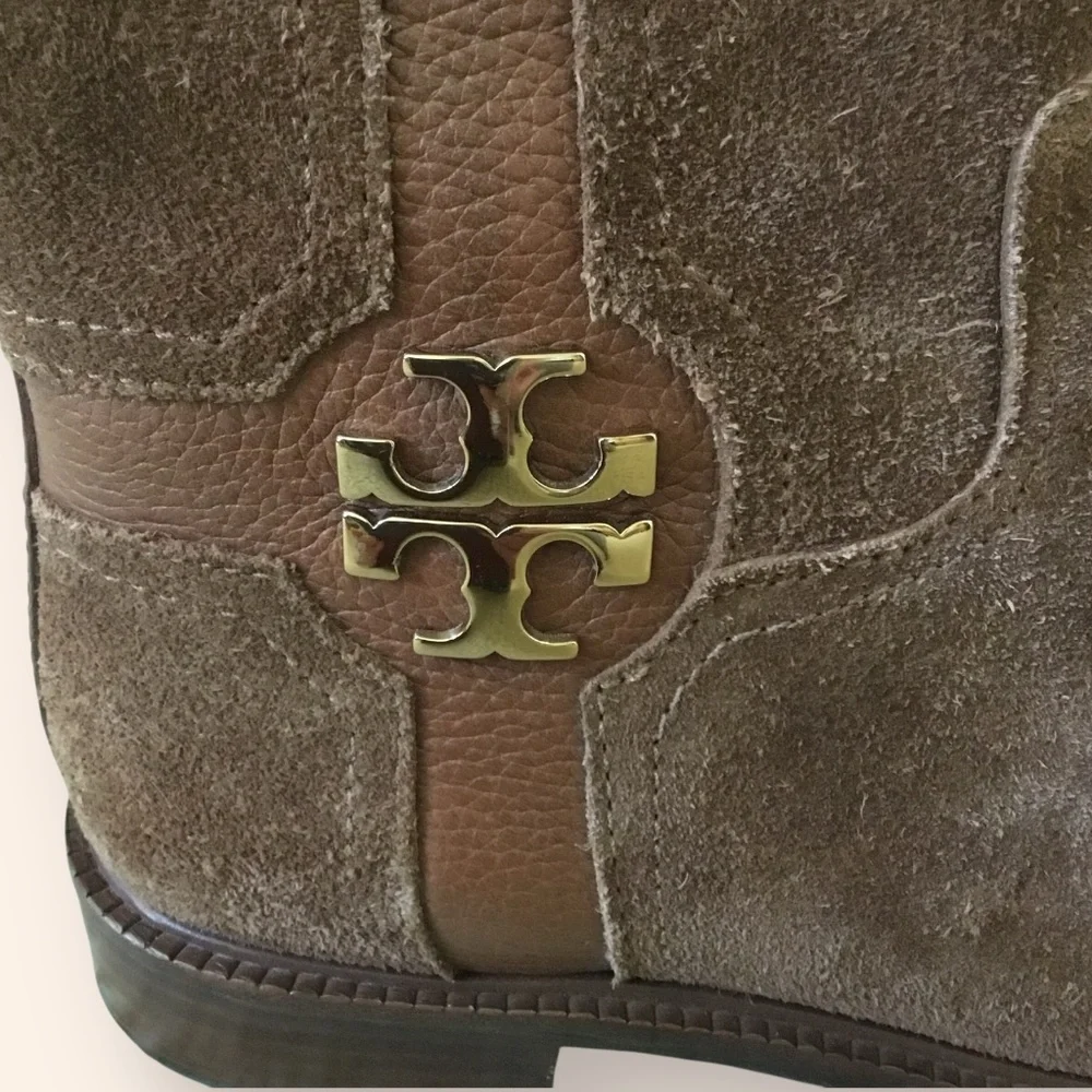Tory Burch Alaina Suede Ankle Boots